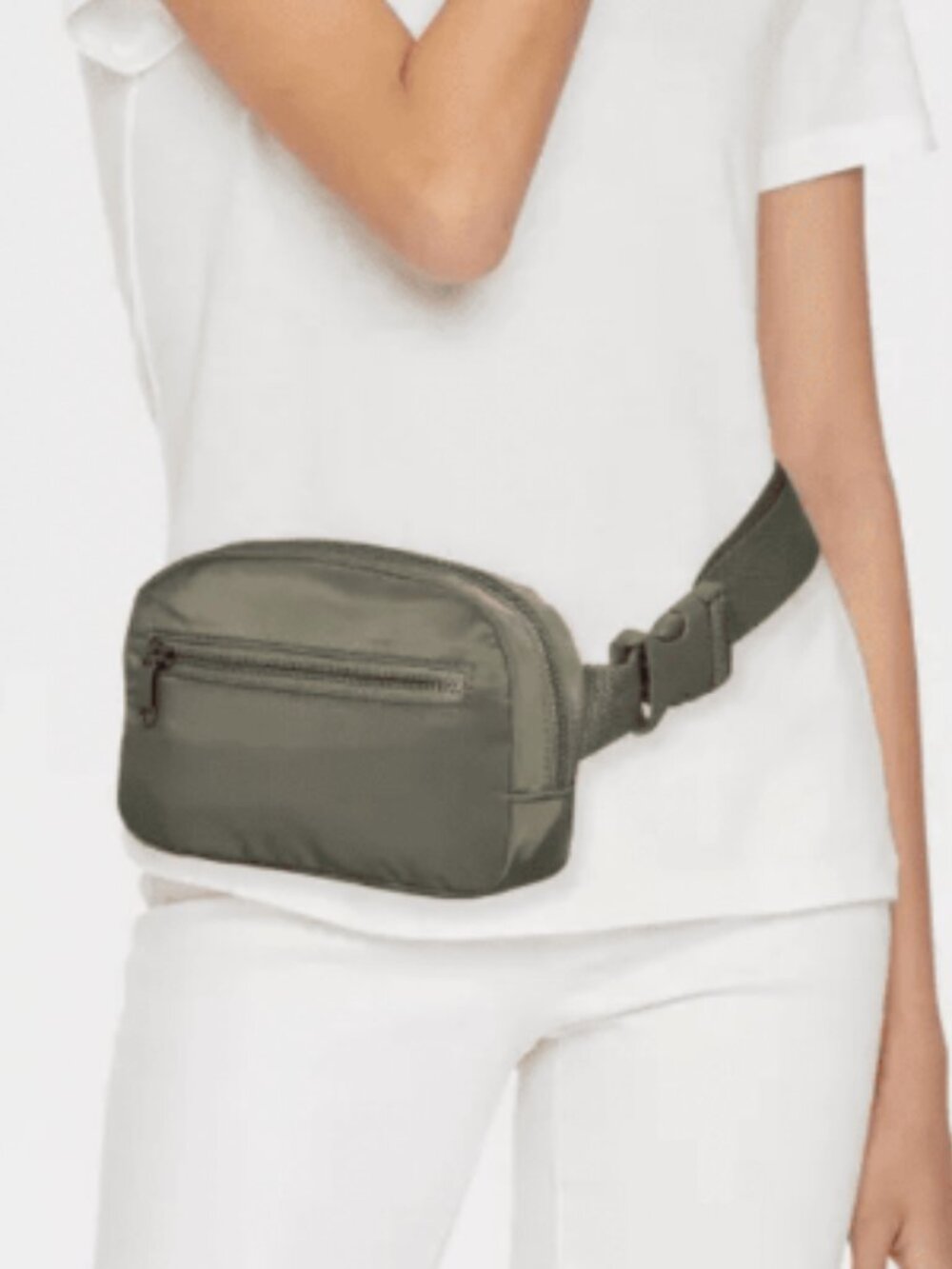 Wild Fable Olive Green Belt Bag Fanny Pack NWT
